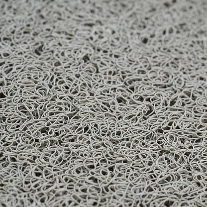 ENKOSI Loofah Non-Slip Shower and Bath Mat - Soft Cushioned Comfort - No Suction Cups for Smooth or Textured Tubs - Fast Draining - Safety for Bathroom, Family, Kids, and Elderly 24x16 (Grey)