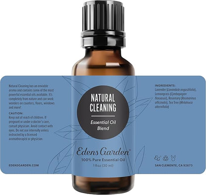 Edens Garden Natural Cleaning Essential Oil Blend, 100% Pure & Natural Premium Best Recipe Therapeutic Aromatherapy Essential Oil Blends 30 ml