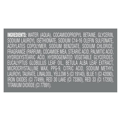 Dove Men+Care Relaxing Blue Eucalyptus + Birch Body and Face Wash with 24-Hour Nourishing Micromoisture Technology Body Wash for Men 30 oz
