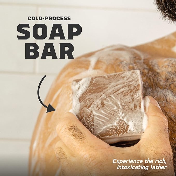 Dr. Squatch Natural Bar Soap for Men - Cold Process Soap with No Harsh Chemicals - Cool Fresh Aloe, Alpine Sage, Spearmint, Bay Rum & Grapefruit IPA (5 oz, 5-Pack)