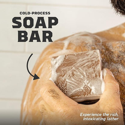 Dr. Squatch Natural Bar Soap for Men - Cold Process Soap with No Harsh Chemicals - Cool Fresh Aloe, Cedar Citrus, Gold Moss, Pine Tar & Bay Rum (5 oz, 5-Pack)