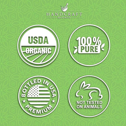 Handcraft Blends Organic Tea Tree Essential Oil – 1 Fl Oz – 100% Pure and Natural – Premium Grade Essential Oil for Diffuser and Aromatherapy