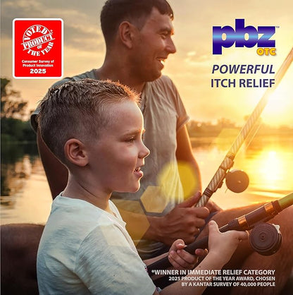 PBZ OTC Antihistamine Cream with 1% Tripelennamine, Kid Safe Itch Relief, 1 oz
