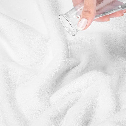 American Soft Linen Salem Washcloth Sets, 4 Piece Luxury 600 GSM 100% Cotton Washcloths for Bathroom, 13x13 inches Washrags Premium Quality Hand Face Towels, White