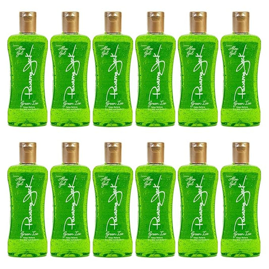 Panama Jack Green Ice Gel - Aloe Vera After Sun Formula Contains No Alcohol, Helps Preserve Tan, Relieves & Moisturizes Dry Skin & Sunburn, 8 FL OZ
