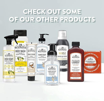J.R. Watkins Gel Hand Soap, 3 Pack of 11 Fl Oz, Neroli & Thyme