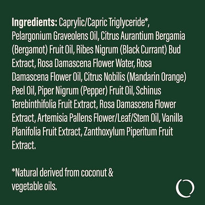 Livedrops 24/7 Confident Essential Oil Blend 10ml | Rose Damascena, Pink Pepper & Blackcurrant Bud Oil | Natural Vegan Aromatherapy | Skin & Diffuser Use | Crafted in France | Clinically Tested