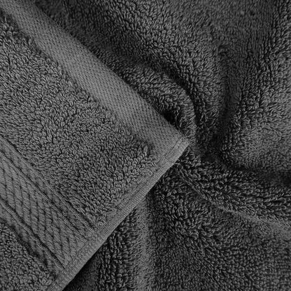 BLUENILEMILLS Premium Towel Collection, Egyptian Cotton Towels for Shower and Bathroom 2-Piece Bath Sheet Set, 34" x 68", Charcoal by Blue Nile Mills