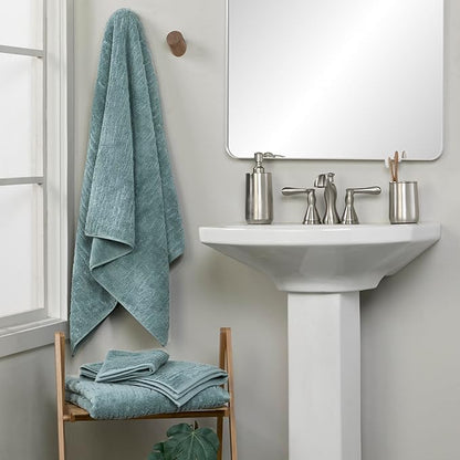 SKL Home CloudSoft Cotton Luxury Bath Towel for Bath & Gift, Teal