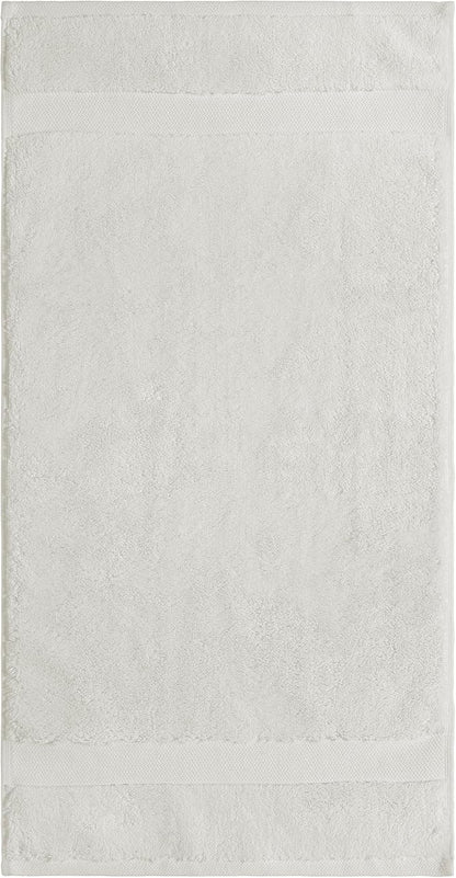 TOWELTIQUE- Organic Cotton Plush Bath Towels Pack of 4 GOTS & Oeko- TEX Certified | Premium Soft, Absorbent & Quick-Drying Towels for Bathroom, Gym, Spa & Hotel Use – Ivory