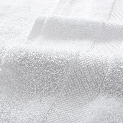 Aston & Arden Egyptian Wash Cloths - Pack of 6 - Oversized Ultra Soft Thick & Absorbent, 100% Ringspun Egyptian Cotton Bathroom Towel for Spa, Hotel, 600 GSM, 13 x 13 in, White