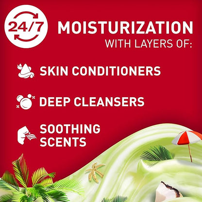 Old Spice Body Wash GentleMan’s Super Hydration for Men, 24/7 Renewing Moisture, Gentle on Skin with Skin Conditioners, Fiji with Palm Tree + Coconut Scent, 20 oz