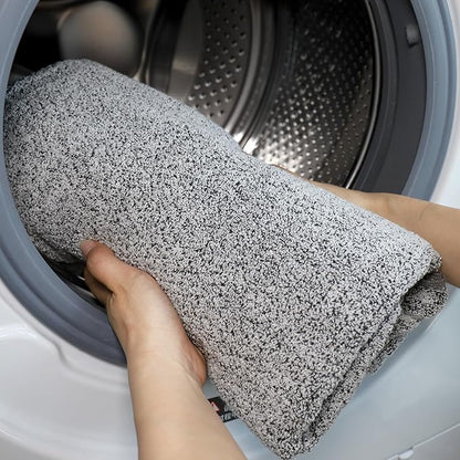 Everplush Diamond Collection Oversized Bath Towel – 1 Pieces, Super Soft & Highly Absorbent, Quick-Drying, Extra Large & Thick. Perfect for Bathroom, Pool, Swimming Use (Grey, 30" x 56" 1PK)