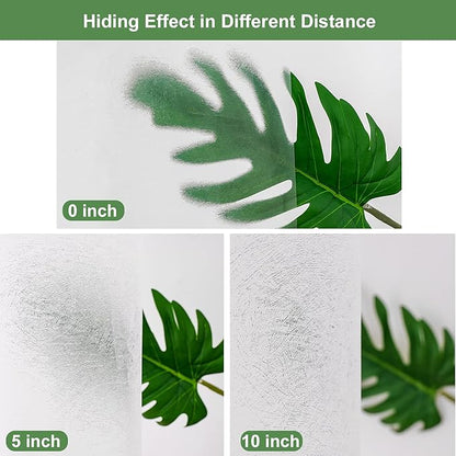 UFRIDAY Frosted Shower Stall Liner 36x72 Inch,EVA Plastic Waterproof Shower Curtain with 2 Magnets,Heavy Duty,Semi Transparent, 3D Frosted Shower Curtain Plastic Liner