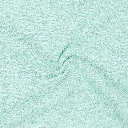 Amazon Basics Cotton Washcloths for Bathroom, Fast Drying, Extra Absorbent, 12 x 12 in, Seafoam Green, Ice Blue, White, 24-Pack