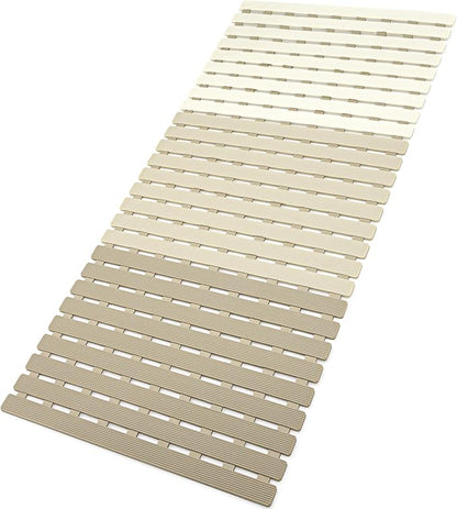 MBOSS Bath Tub Shower Mat Non Slip Bathtub Mats for Bathroom Shower Floor Mat Bath Mats for Shower Tub Anti Slip Shower Mat with Drain Hole and Large Suction Cups