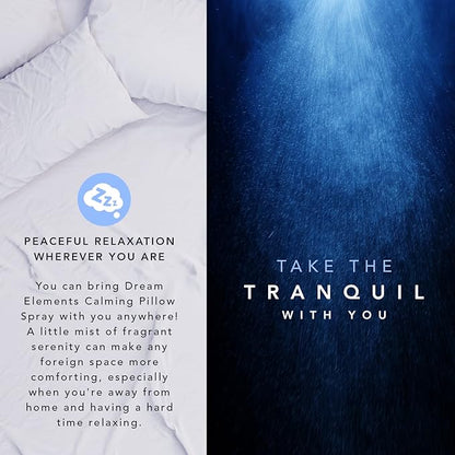 Calming Pillow Spray -- for Relaxation and Deep, Restful Sleep - Soothing Essential Oil Blend - Formulated with Lavender - Orange - Ylang-Ylang - Chamomile - and Vetiver (4oz)