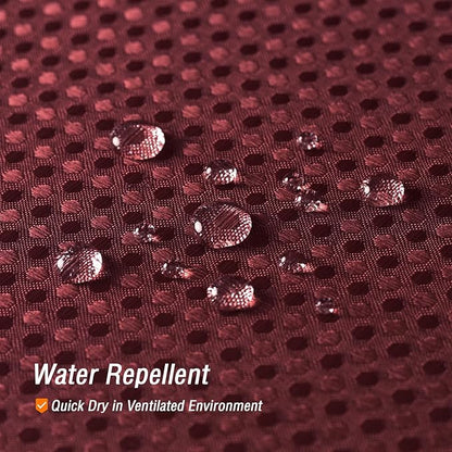 Gibelle Small Stall Shower Curtain 36 x 72, Narrow Half Waffle Weave Textured Fabric Shower Curtain for Bathroom, Water Repellent, Machine Washable, Burgundy