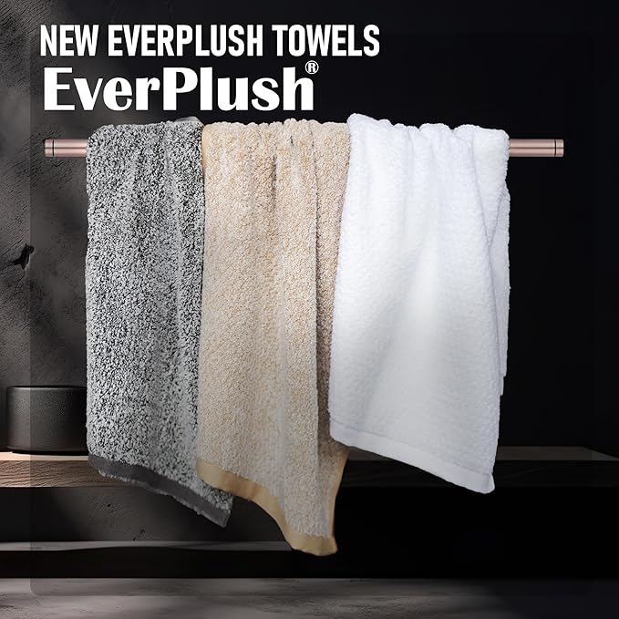 Everplush Diamond Jacquard 6 Pieces Bath Towel Set, Luxury Super Soft Oversized everplush Towels, Highly Absorbent everplush Diamond Jacquard Quick Dry Bath Towel for Bathroom Spearmint