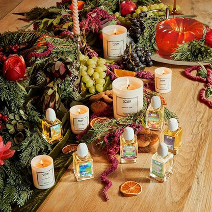 Future Society Haunted Rose Luxury Home & Body Gift Set - Body Wash, Body Lotion, & 2oz Scented Candle - Smoky Floral with Notes of Black Pepper, Rose, Amber & Sandalwood - Beauty Gifts for Women