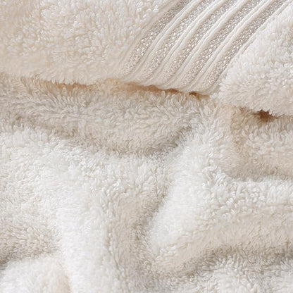 Superior Egyptian Cotton 2-Piece Bath Sheet Towel Set, Oversized Body Towels For Adults And Kids, Large Towel For Bath, Shower, Guest Bathroom, Spa, Gym, Resort, Essentials, Airbnb, Ivory