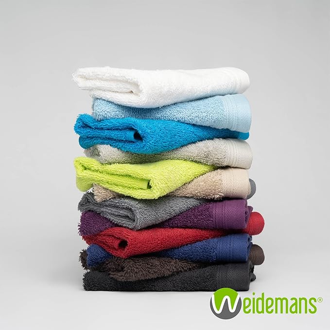 100% Cotton Washcloths Set 13” x 13” | Sand Towels | Set of 6 Ultra Soft and Highly Absorbent Washcloths Sets for Bathroom, Gym, Spa | Machine Washable Face Towel