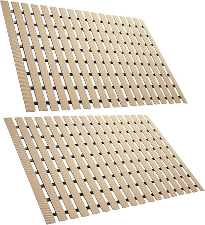 Extra Long Non Slip Shower Mat Without Suction Cups,Heavy Duty Rubber Bathtub Mat Spliceable,Cuttable,Quick Drain,Indoor Outdoor Use,2pack (Beige)…