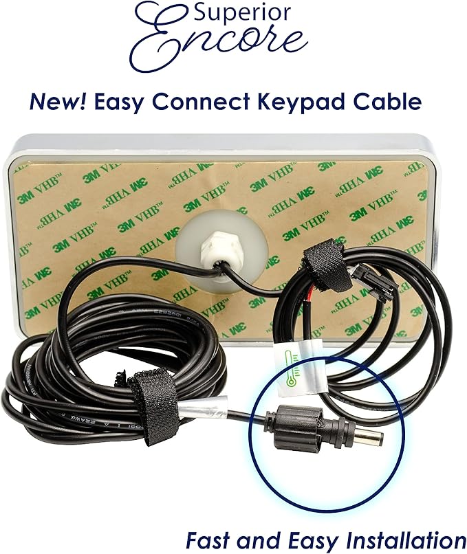 Superior Encore 24kW Steam Shower Generator Kit with Horizontal Black Keypad & Set of 6 Aromatherapy Oils |Self-Draining Steam Bath Generator|One-click Connection Cord|
