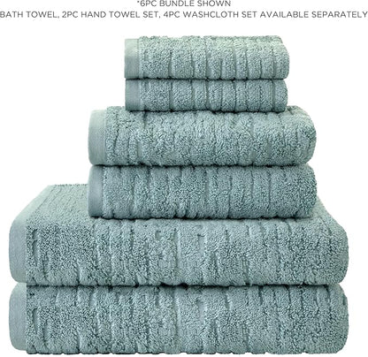 SKL Home CloudSoft Cotton Luxury Hand Towel 2pc Set for Bath/Kitchen/Bar & Gift, Teal