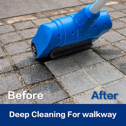 Electric Grout Cleaner Machine | Lightweight Machine Safely Cleans Grout Between Floor Tiles | Grout Cleaner for Tile Floors, Patio, Board, Bricks, Carpet, Pavements