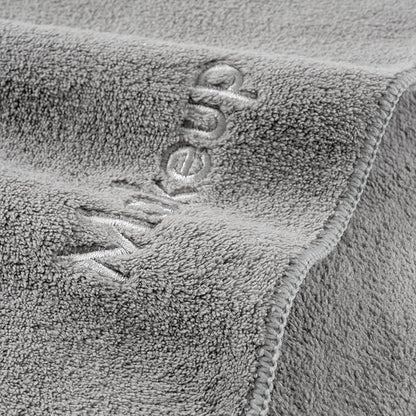 Arkwright Makeup Towels - Bulk Case of 108 - Ultra Soft & Gentle Microfiber Coral Fleece Washcloth Face Make Up Remover, Reusuable Eraser Cloth Essentials for Hosts & Artists, 13 x 13 in, Grey