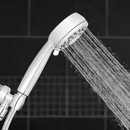 Waterpik High Pressure Hand Held Shower Head With Hose, PowerPulse Massage 7-Mode, Chrome XPB-763ME