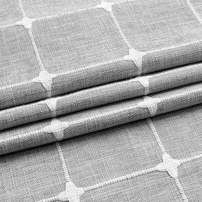 MitoVilla Tan Boho Small Stall Shower Curtain 36 x 72, Narrow Polyester Linen Fabric Shower Curtains for Farmhouse Bathroom Decor, Brown Half Size Cloth Shower Curtain Set with Hooks, Taupe