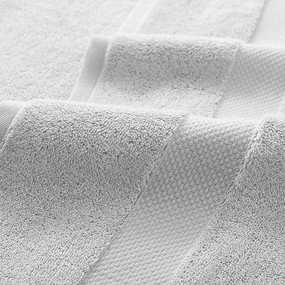 Aston & Arden Egyptian Bath Towel Set - Oversized Ultra Soft Thick & Absorbent, 100% Ringspun Egyptian Cotton Bathroom Towel for Spa, Hotel, 600 GSM, Light Grey