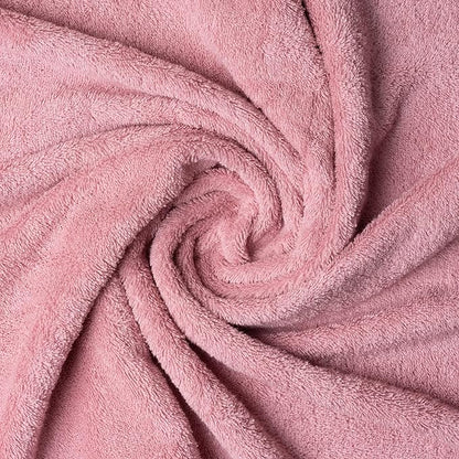 Melissa Linen, 2 Piece Bath Towel Set, Turkish Cotton Bath Towels for Bathroom, Absorbent, Quick Dry, Durable and Soft Shower Towel, 28 in x 55 in, Spa and Hotel Quality, (Pink Bath Towels)