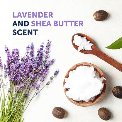 Truremedy Naturals Lavender Shea Butter Body Wash for Women - Aloe Lavender Body Wash with Shea Butter - Soothing Soap for Dry Skin - Hydrating Natural with Essential Oils - 12oz