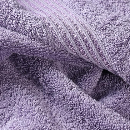 Superior Egyptian Cotton 2-Piece Bath Sheet Towel Set, Oversized Body Towels For Adults And Kids, Large Towel For Bath, Shower, Guest Bathroom, Spa, Gym, Resort, Essentials, Airbnb, Royal Purple