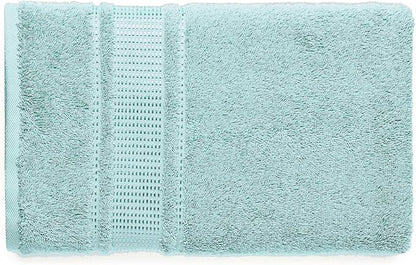 Melissa Linen, 2 Piece Hand Towel Set, 100% Turkish Cotton Face Hand Towels for Bathroom, 20 in x 35 in, Absorbent, Quick Dry, Durable and Soft, Spa and Hotel Quality, Aqua Green