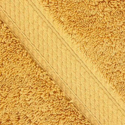 BLUENILEMILLS Madison Egyptian Cotton Towels, Towel Set for Bathroom, Shower, Hotel, Plush, 800 GSM, Highly Absorbent and Ultra-Soft Towels, Bath Essentials, 3 Piece Assorted Towel Set, Gold