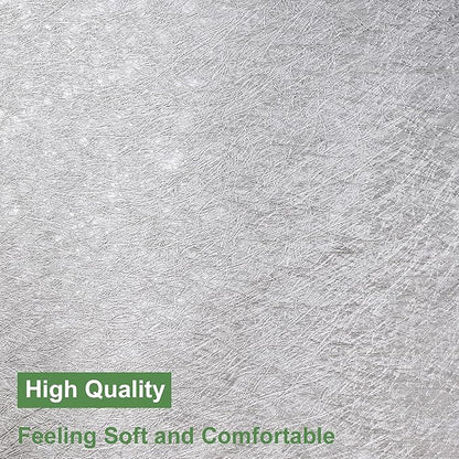 UFRIDAY 72 x 78 inch Long Shower Curtain Liner, EVA Heavy Duty Waterproof Shower Curtain Liner with 5 Magnets for Bathroom, Semi-Transparent,Hotel, Bathtub, 72 x 78 Inches - Frosted