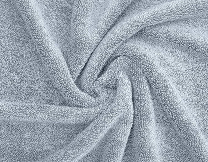 Delara Organic Cotton Luxuriously Plush Washcloths Pack of 6 | GOTS & Oeko-TEX Certified | Premium Quality Face Towels | Feather Touch Technology|650 GSM Long Staple|Soft, Quick Dry & Ultra-Absorbent