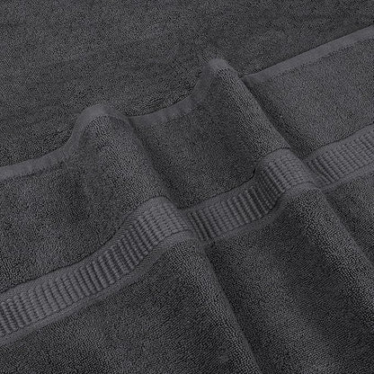 Utopia Towels - Luxurious Jumbo Bath Sheet 8 Piece - 600 GSM (35X70 Inches) 100% Ring Spun Cotton - Highly Absorbent and Quick Dry Extra Large Bath Towel - Super Soft Hotel Quality Towel (Grey)