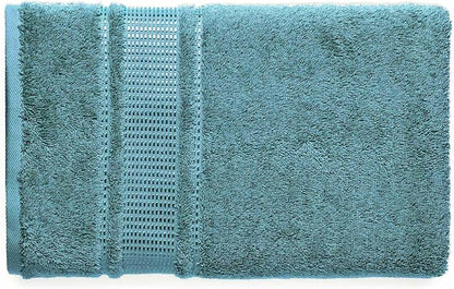 Melissa Linen, Fingertip Towels 4 Pack, 100% Turkish Cotton, Small Hand Towels for Body and Face, 12 x 18 in, Soft and Absorbent, Quick Dry, (Maldive Green Fingertip Hand Towels)
