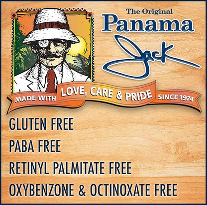 Panama Jack Aloe Moisturizer Lotion - After Sun Daily Skincare, Contains Aloe, Cocoa Butter, Olive & Hemp Seed Oils with Vitamin E, 8 FL OZ (Pack of 6)