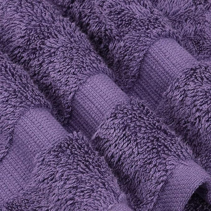 Chakir Turkish Linens | Hotel & Spa Quality 100% Cotton Premium Turkish Towels | Soft & Absorbent (8-Piece Towel Sets, Plum)