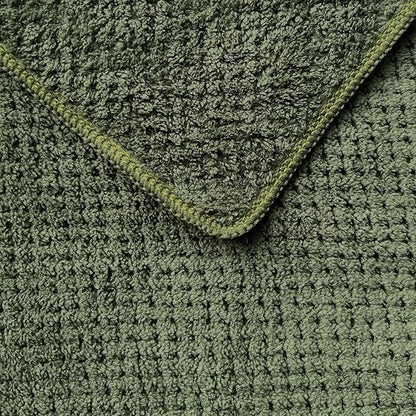 YTYC 29x59 Inch Bath Towels Set of 6 Large, Super Soft Lint Free Lightweight Microfiber Shower Towels for Bathroom 80% Polyester (Olive Green, 6 Piece)