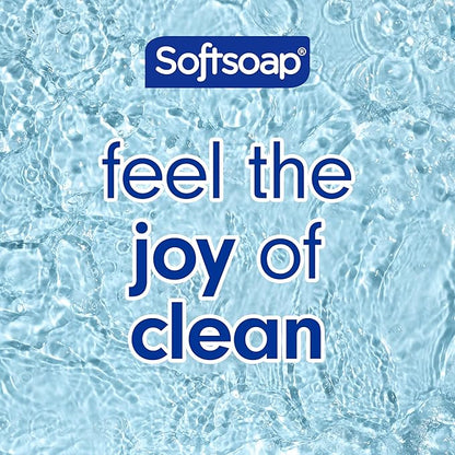 Softsoap Antibacterial Liquid Hand Soap, Gentle Clean, Sparkling Pear Scent Hand Soap, 11.25 Ounce, 6 Pack