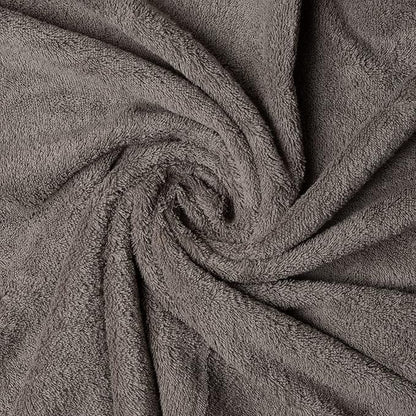 Melissa Linen - Fingertip Towels 4 Pack, 100% Turkish Cotton, Small Hand Towels for Body and Face, 12 x 18 in, Soft and Absorbent, Quick Dry, (Brown Fingertip Towels)